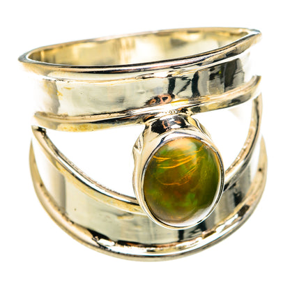 Ethiopian Opal Rings handcrafted by Ana Silver Co - RING74564