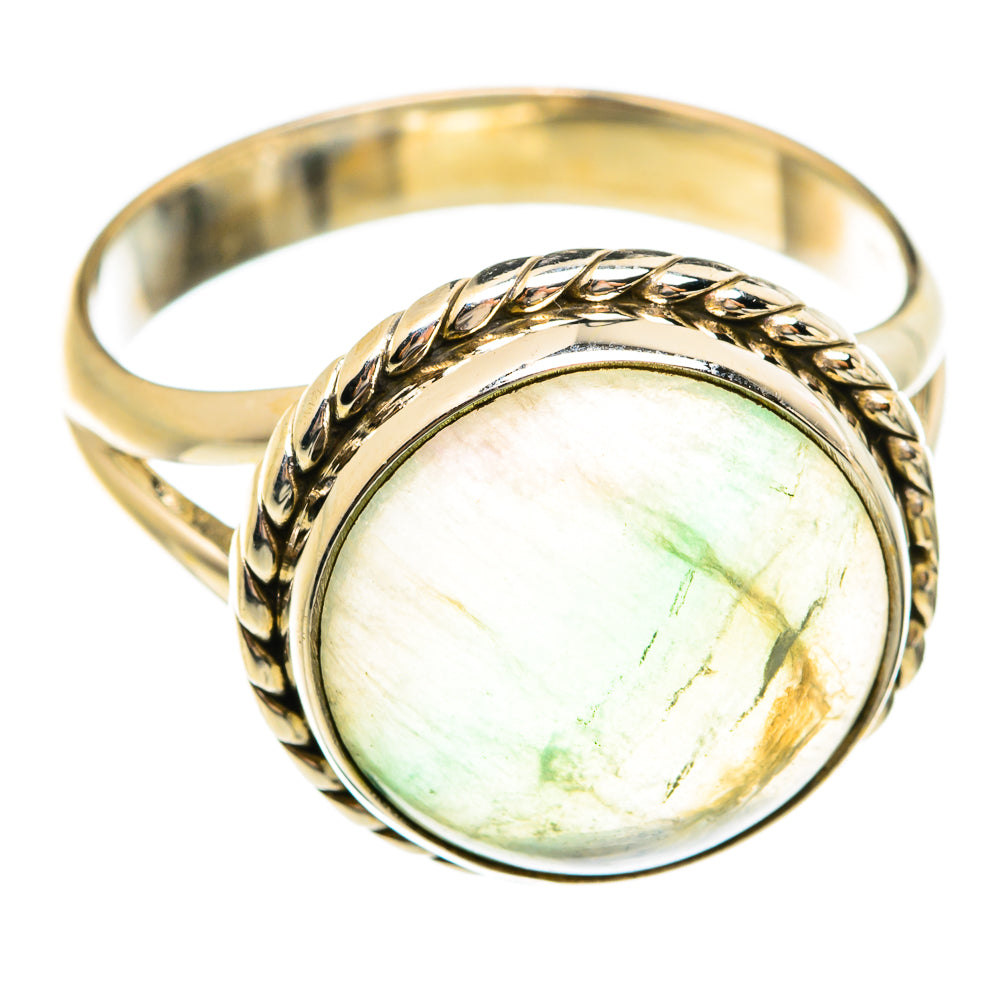 Green Fluorite Rings handcrafted by Ana Silver Co - RING74577
