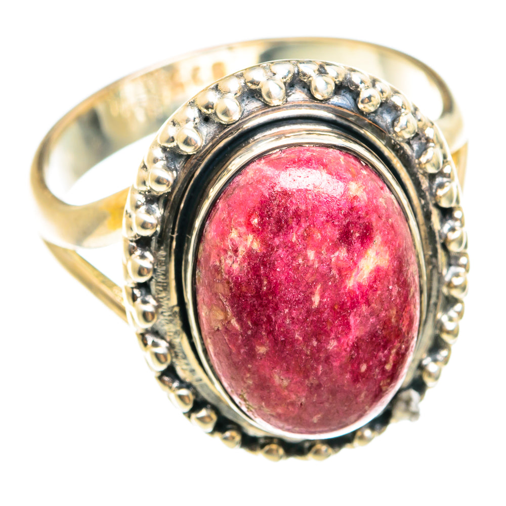 Thulite Rings handcrafted by Ana Silver Co - RING74586