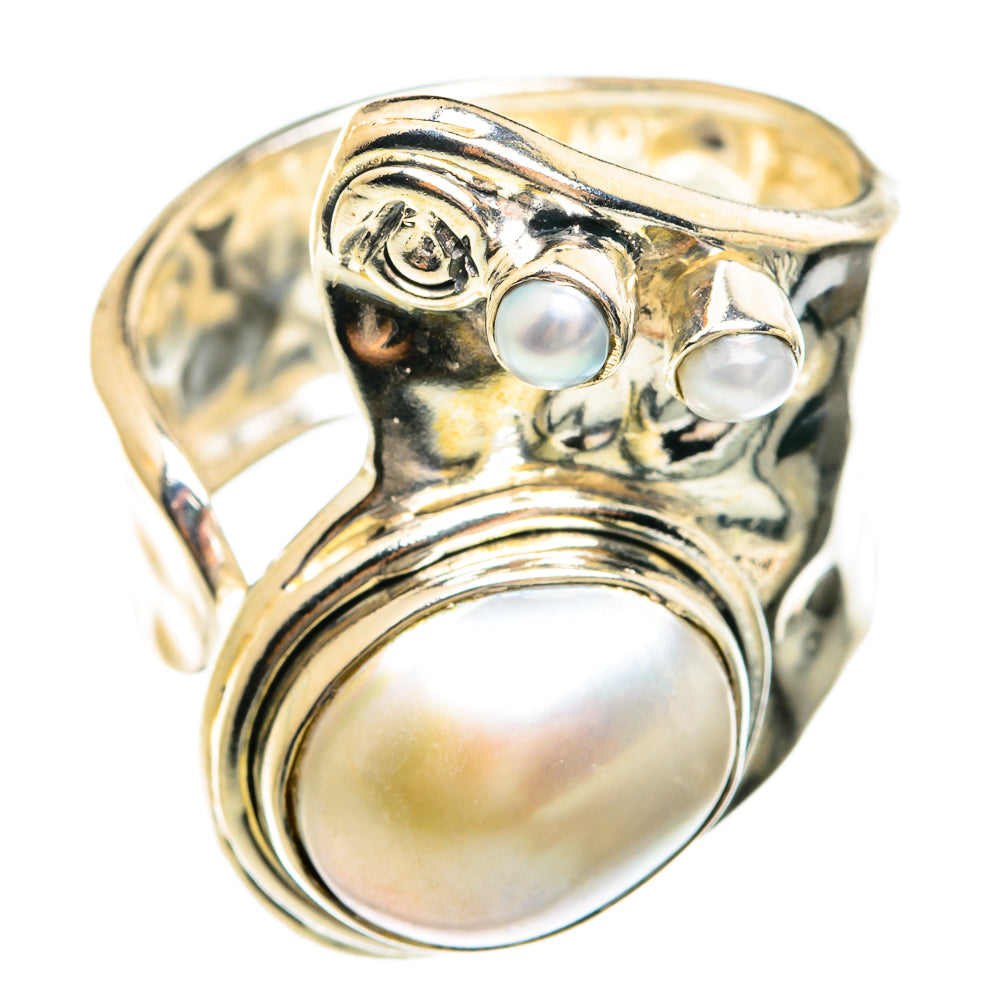 Cultured Pearl Rings handcrafted by Ana Silver Co - RING74604