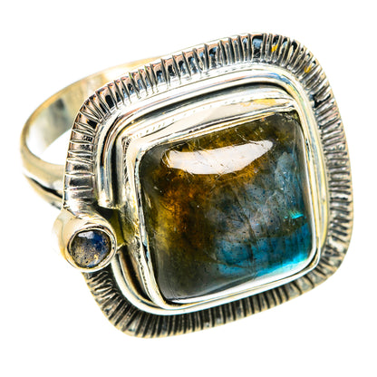 Labradorite Rings handcrafted by Ana Silver Co - RING74608