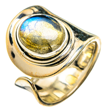 Labradorite Rings handcrafted by Ana Silver Co - RING74610