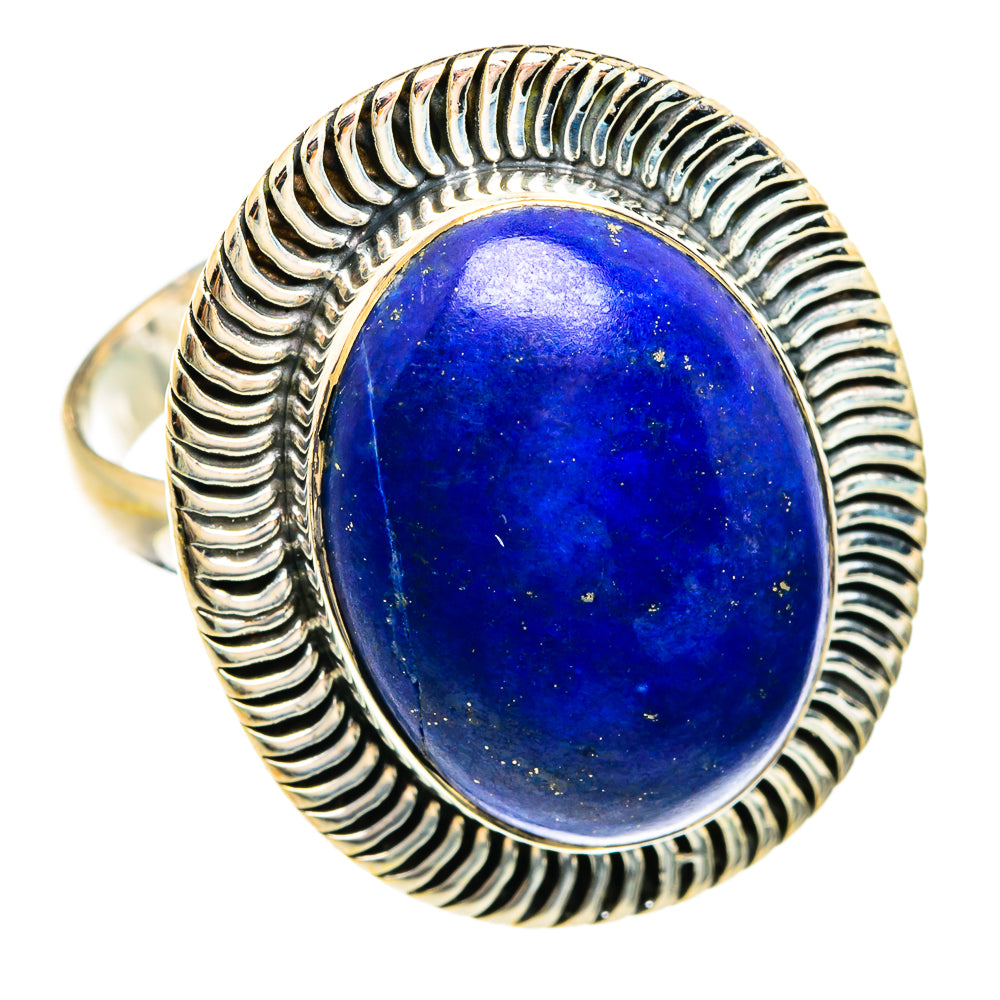 Lapis Lazuli Rings handcrafted by Ana Silver Co - RING74614