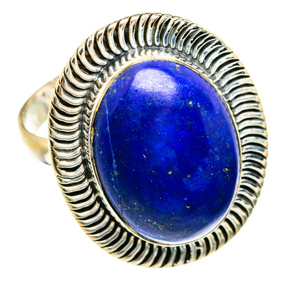 Lapis Lazuli Rings handcrafted by Ana Silver Co - RING74614