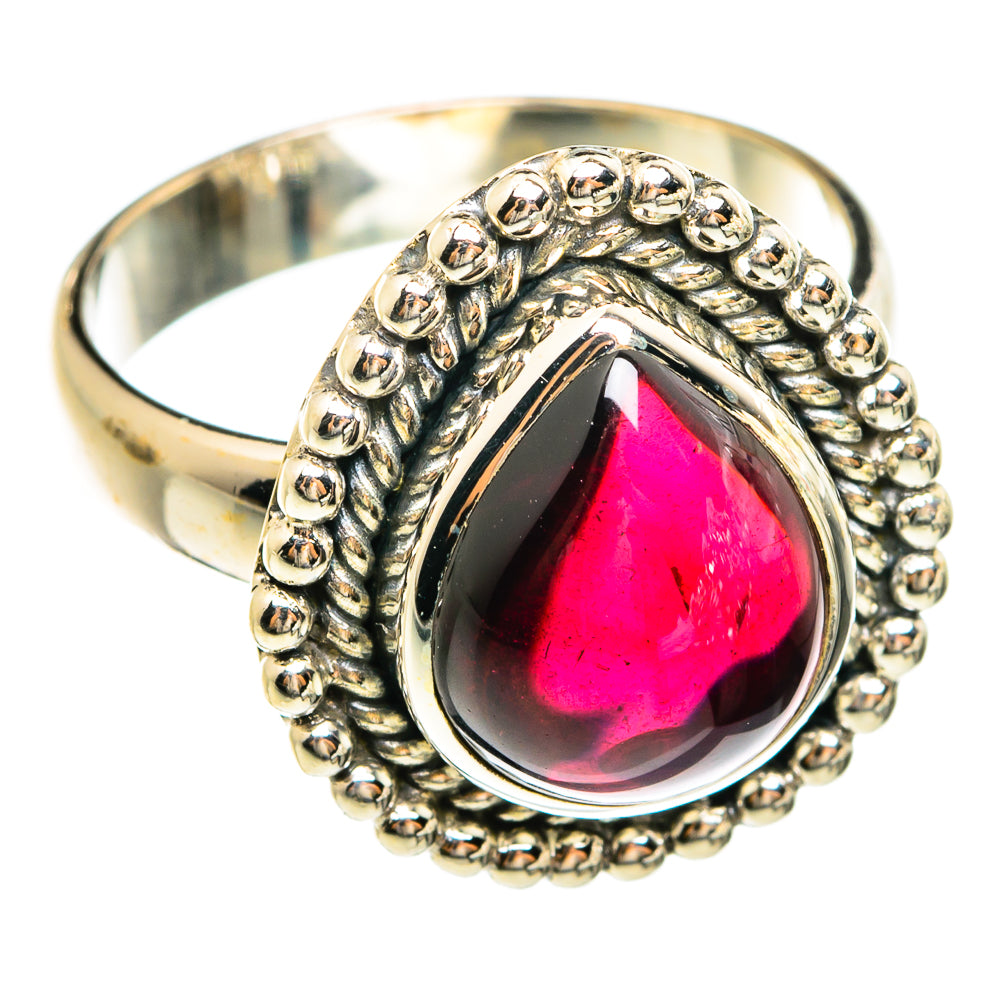 Garnet Rings handcrafted by Ana Silver Co - RING74628
