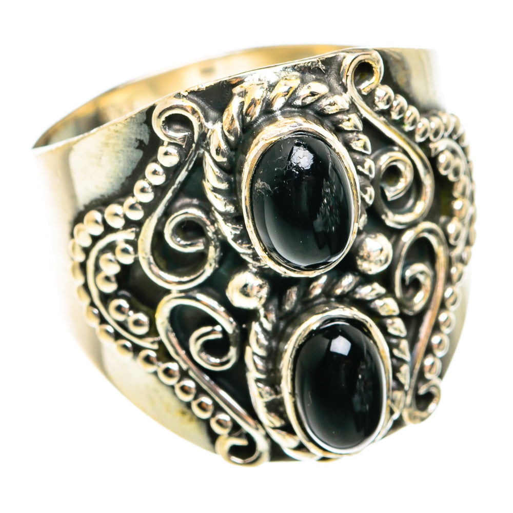 Black Onyx Rings handcrafted by Ana Silver Co - RING74633