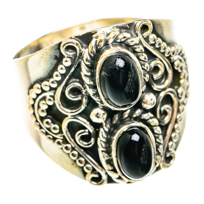 Black Onyx Rings handcrafted by Ana Silver Co - RING74633