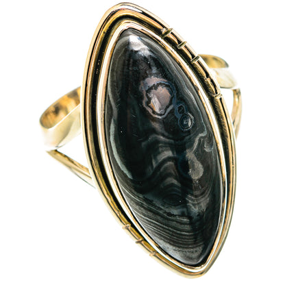 Psilomelane Rings handcrafted by Ana Silver Co - RING74635