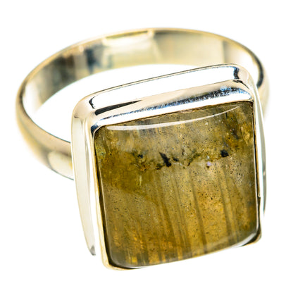 Labradorite Rings handcrafted by Ana Silver Co - RING74653
