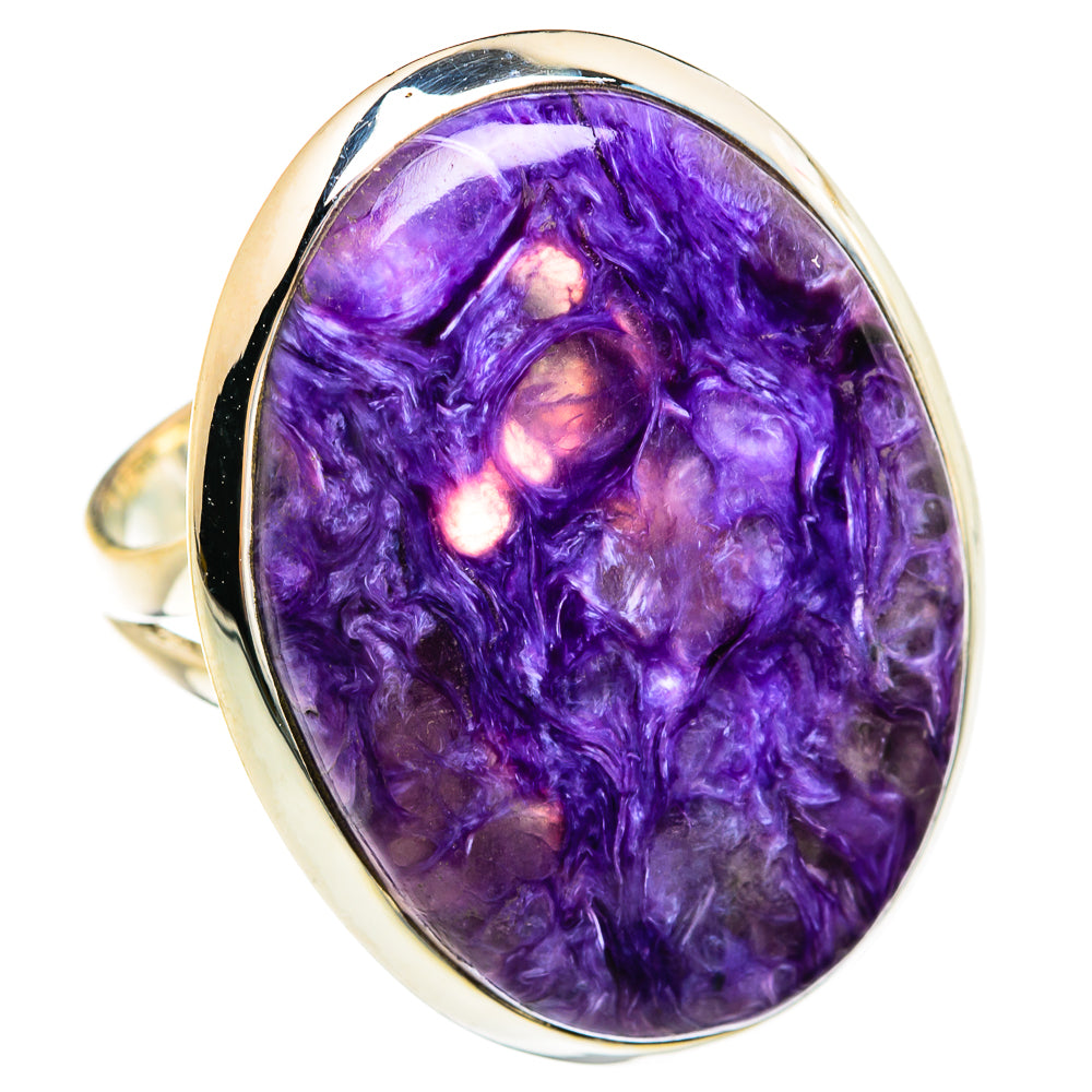 Charoite Rings handcrafted by Ana Silver Co - RING74663