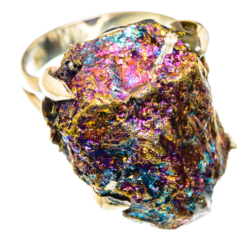 Titanium Druzy Rings handcrafted by Ana Silver Co - RING74677
