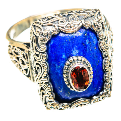 Lapis Lazuli Rings handcrafted by Ana Silver Co - RING74686