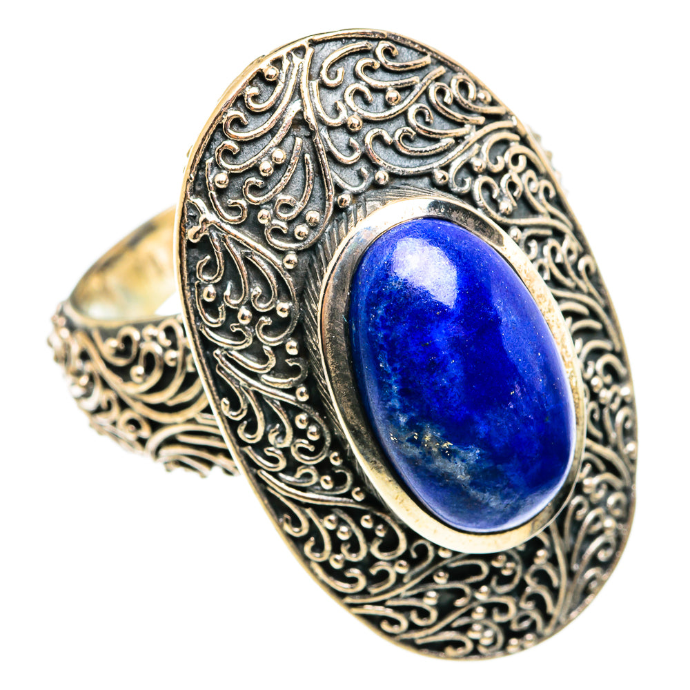 Lapis Lazuli Rings handcrafted by Ana Silver Co - RING74690