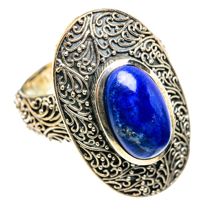 Lapis Lazuli Rings handcrafted by Ana Silver Co - RING74690