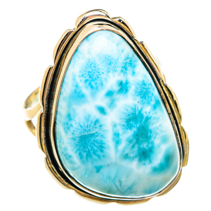 Larimar Rings handcrafted by Ana Silver Co - RING74692