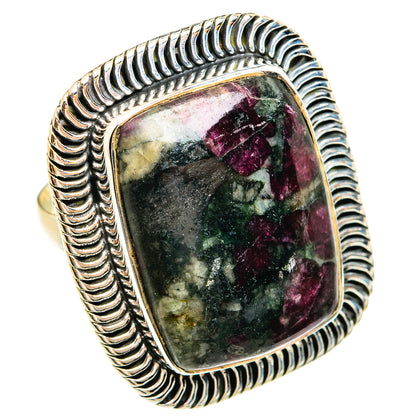 Russian Eudialyte Rings handcrafted by Ana Silver Co - RING74705