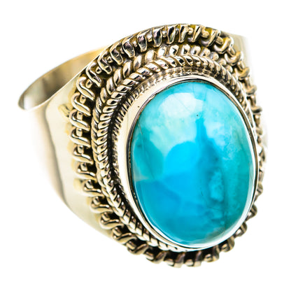 Larimar Rings handcrafted by Ana Silver Co - RING74723