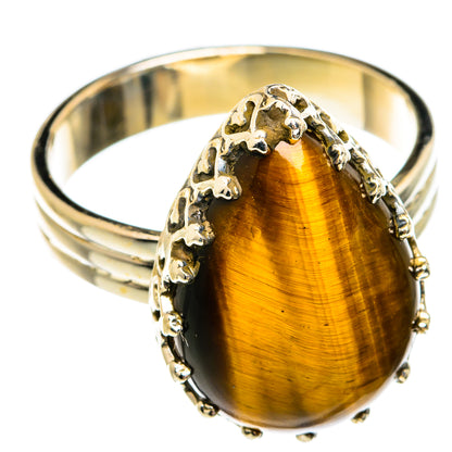 Tiger Eye Rings handcrafted by Ana Silver Co - RING74729