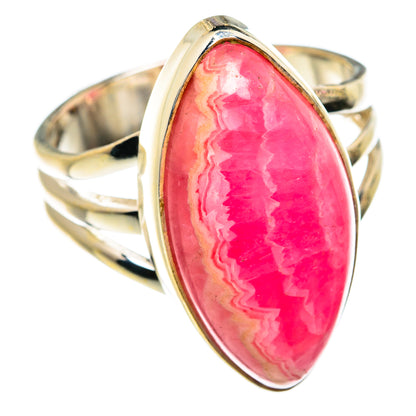 Rhodochrosite Rings handcrafted by Ana Silver Co - RING74733