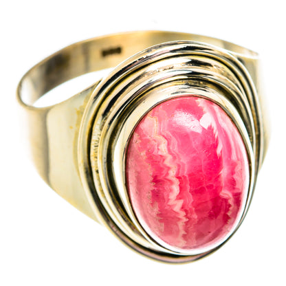 Rhodochrosite Rings handcrafted by Ana Silver Co - RING74736