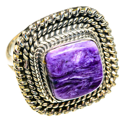 Charoite Rings handcrafted by Ana Silver Co - RING74738