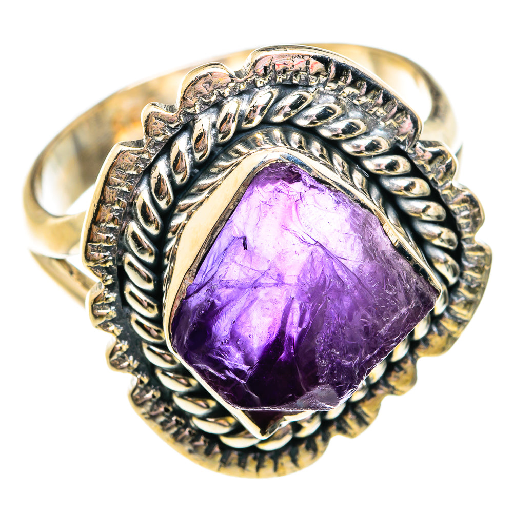 Amethyst Rings handcrafted by Ana Silver Co - RING74741 - Photo 2