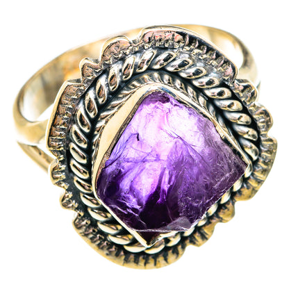 Amethyst Rings handcrafted by Ana Silver Co - RING74741 - Photo 2