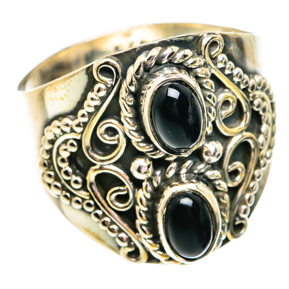 Black Onyx Rings handcrafted by Ana Silver Co - RING74743