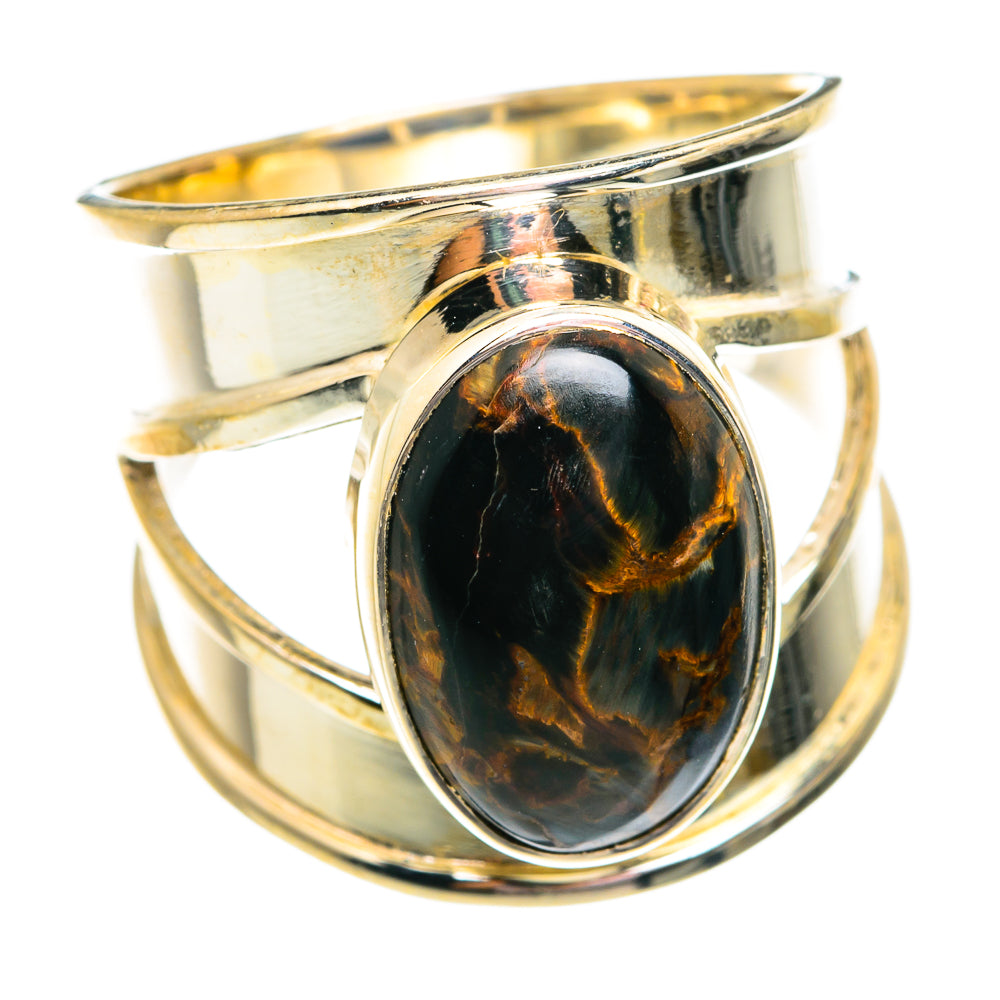Pietersite Rings handcrafted by Ana Silver Co - RING74746