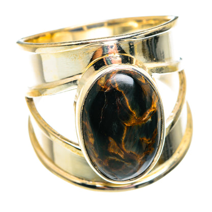 Pietersite Rings handcrafted by Ana Silver Co - RING74746