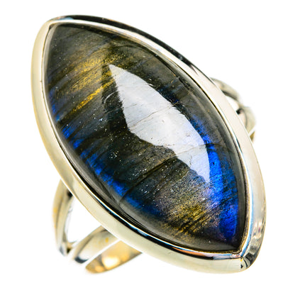Labradorite Rings handcrafted by Ana Silver Co - RING74754