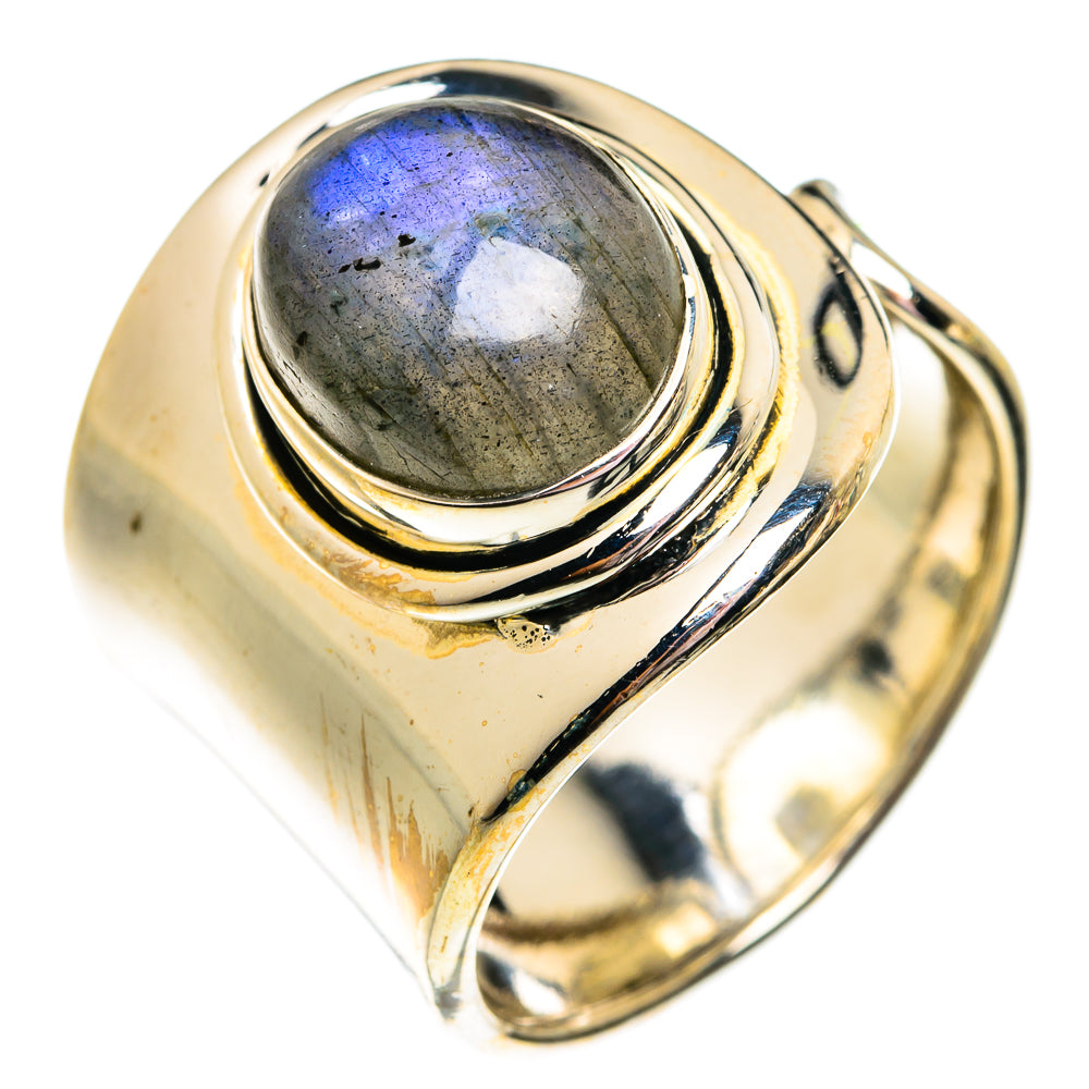 Labradorite Rings handcrafted by Ana Silver Co - RING74755