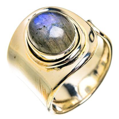 Labradorite Rings handcrafted by Ana Silver Co - RING74755