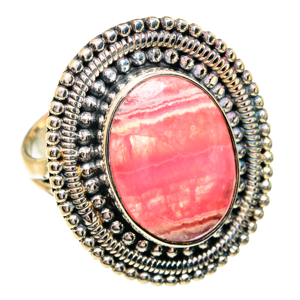 Rhodochrosite Rings handcrafted by Ana Silver Co - RING74762