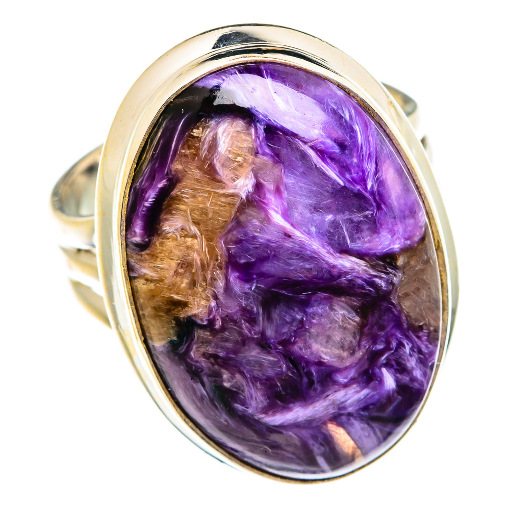 Charoite Rings handcrafted by Ana Silver Co - RING74768