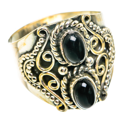 Black Onyx Rings handcrafted by Ana Silver Co - RING74773