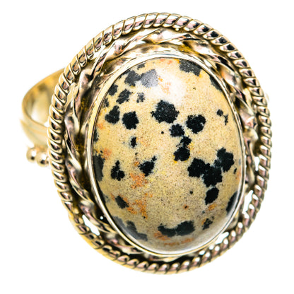 Dalmatian Jasper Rings handcrafted by Ana Silver Co - RING74785