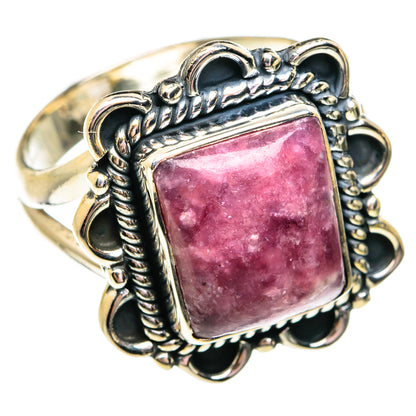 Lepidolite Rings handcrafted by Ana Silver Co - RING74786