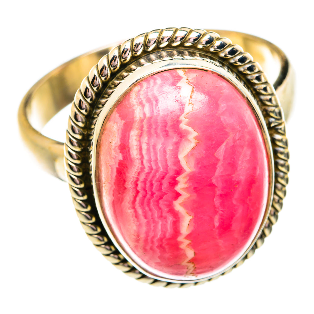 Rhodochrosite Rings handcrafted by Ana Silver Co - RING74787