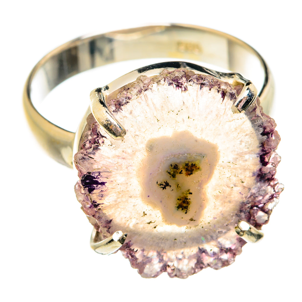 Amethyst Stalactite Rings handcrafted by Ana Silver Co - RING74791