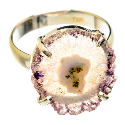 Amethyst Stalactite Rings handcrafted by Ana Silver Co - RING74791