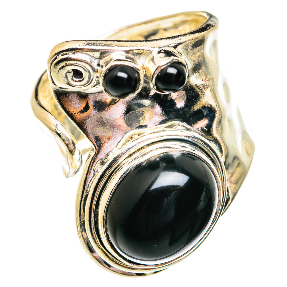 Black Onyx Rings handcrafted by Ana Silver Co - RING74793