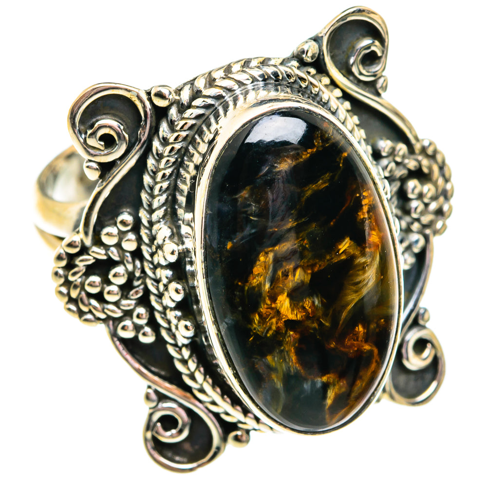 Pietersite Rings handcrafted by Ana Silver Co - RING74794