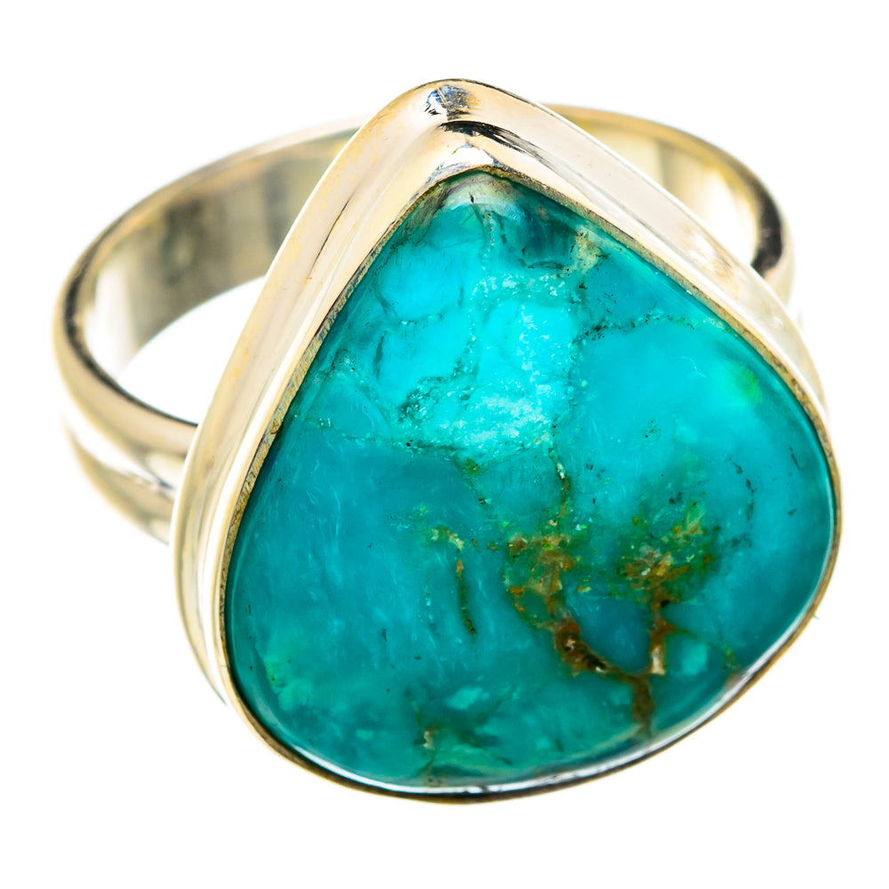 Chrysocolla Rings handcrafted by Ana Silver Co - RING74800