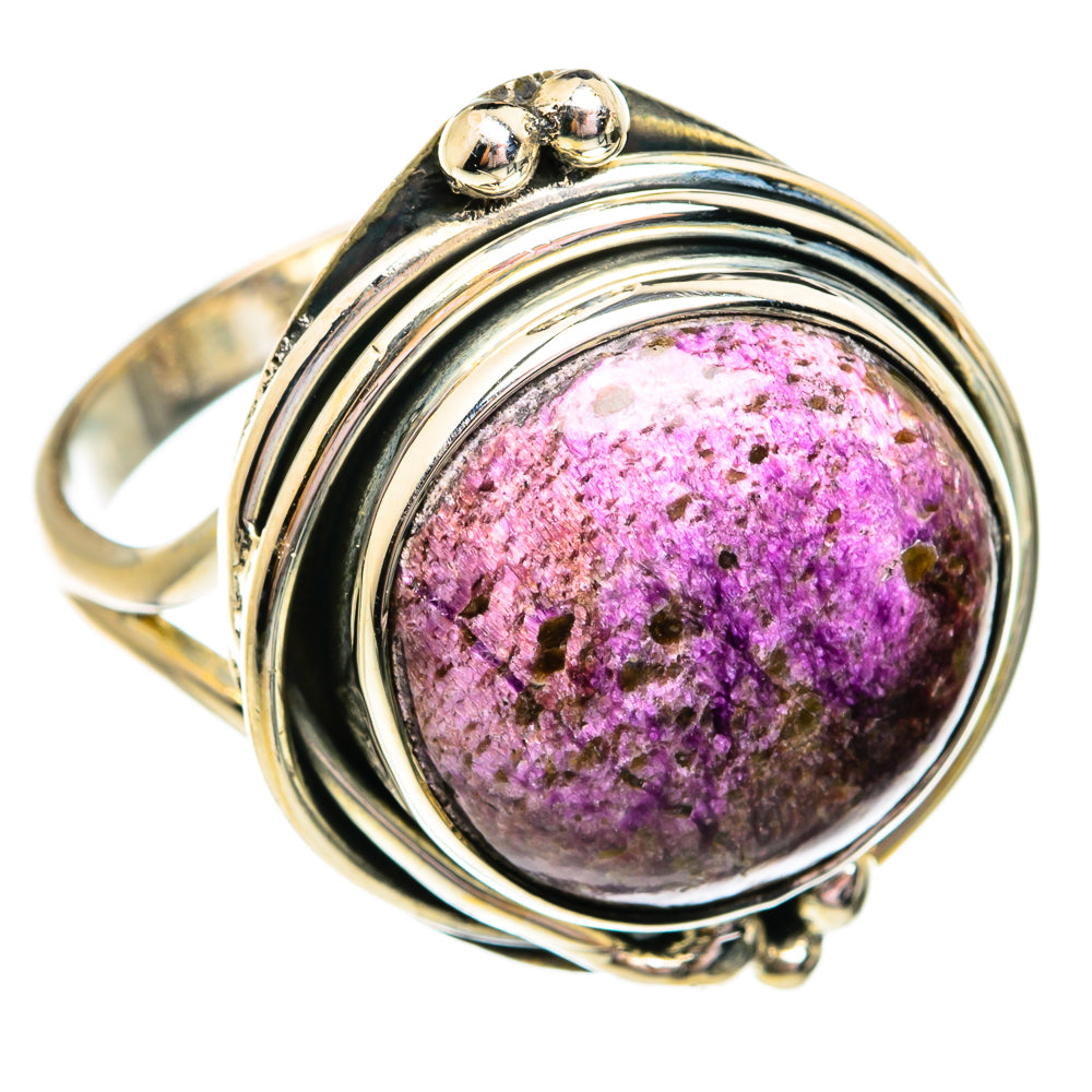 Lepidolite Rings handcrafted by Ana Silver Co - RING74811