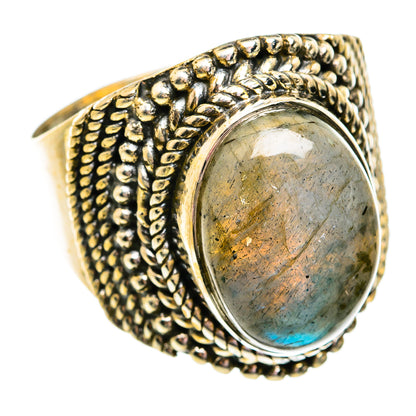 Labradorite Rings handcrafted by Ana Silver Co - RING74818