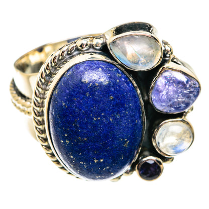 Lapis Lazuli Rings handcrafted by Ana Silver Co - RING74827
