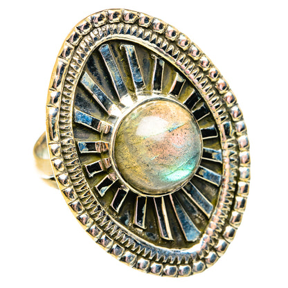 Labradorite Rings handcrafted by Ana Silver Co - RING74874