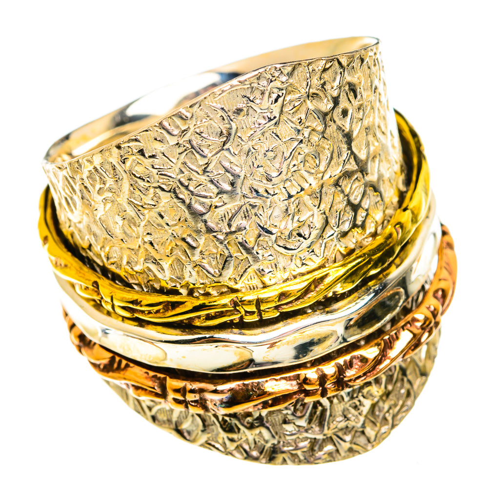 Meditation Spinner Rings handcrafted by Ana Silver Co - RING74895