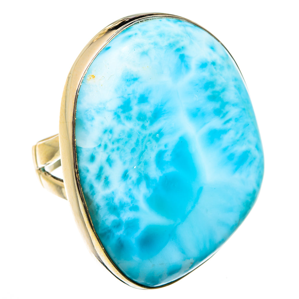 Larimar Rings handcrafted by Ana Silver Co - RING74916